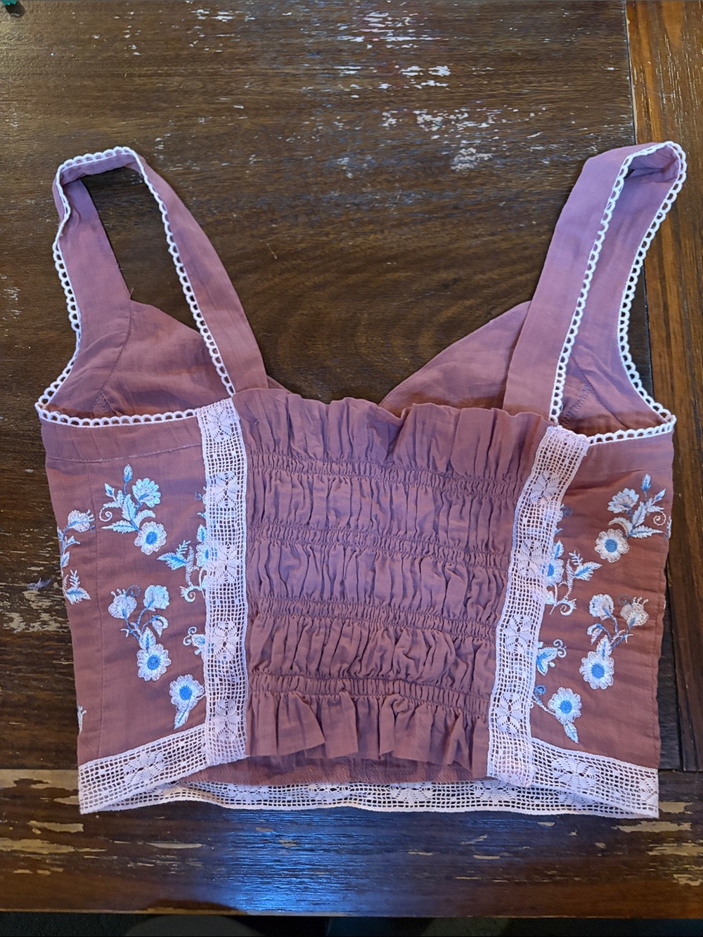 Chasin’ Spring Embroidered Cami - Picture 4 of 5